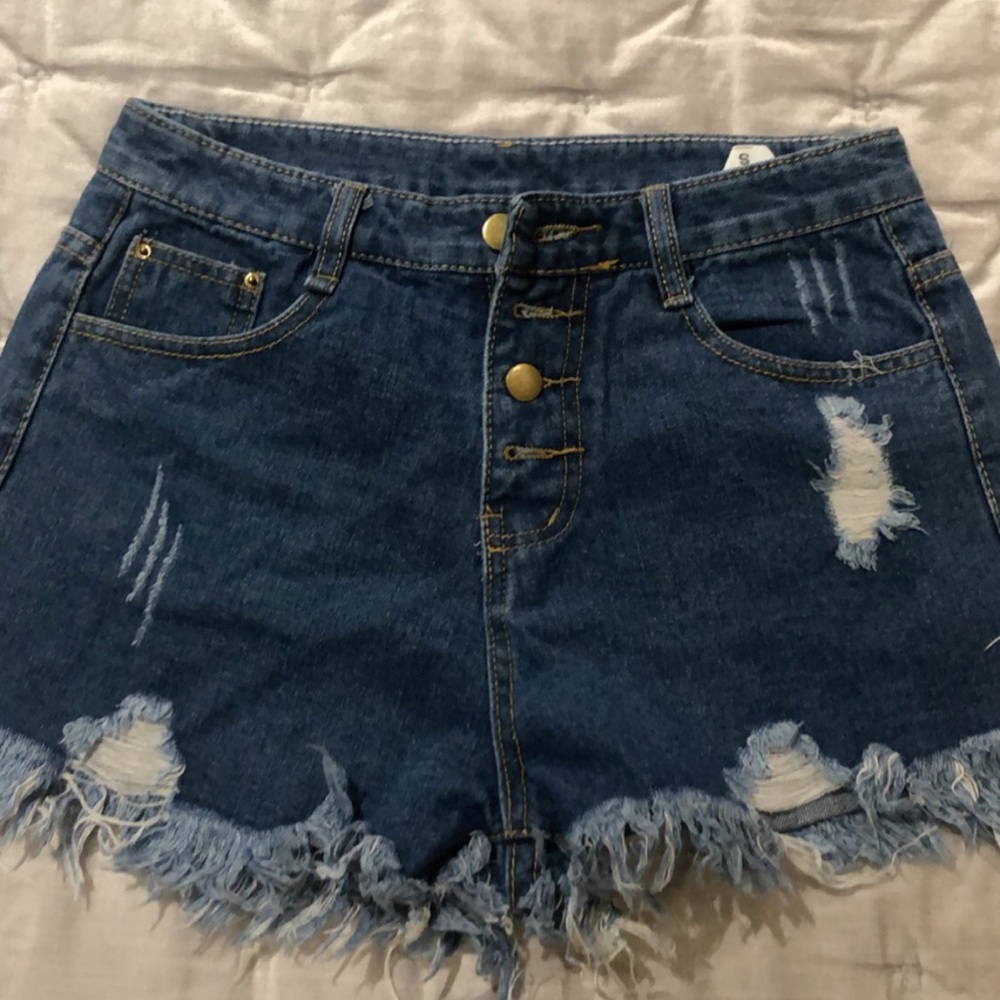 Blue jean shorts size 26